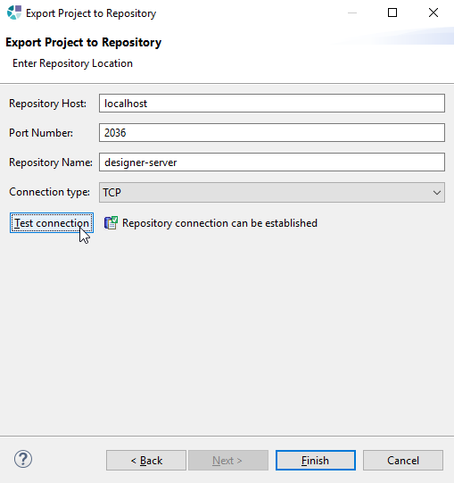 export project