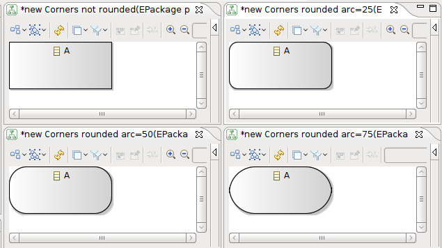 rounded corners od