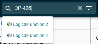 Publication for Capella 2023.4.0 - Quick Search showing model elements linked to an artifact