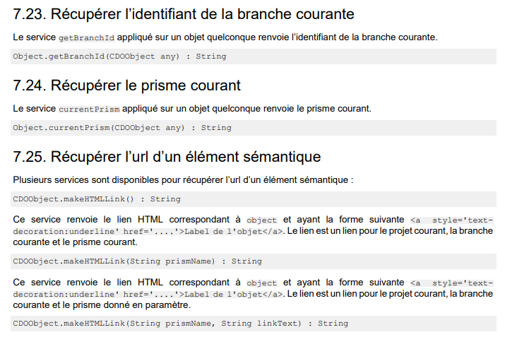 Nouveaux services AQL