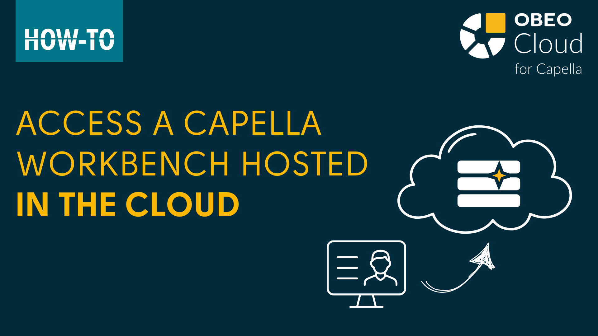 Access a Capella workbench hosted in the Cloud