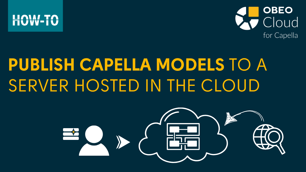 C4C Video - Publication of a Capella model to a server hosted in the cloud