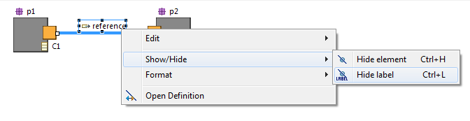 diagram editor hide edge label 1