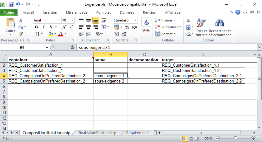 import excel